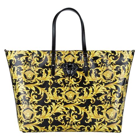 versace baroque black and gold|versace baroque shoulder bag.